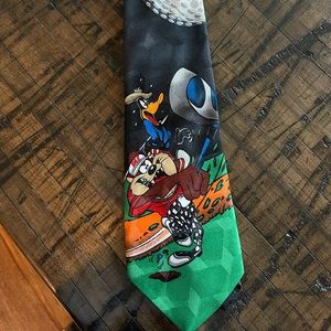 Looney Tunes Golf Tie